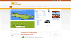 Desktop Screenshot of crete.tournet.gr